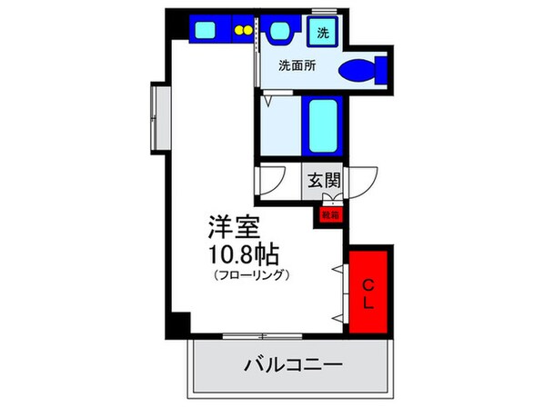 シャインビュー豊中の物件間取画像